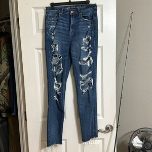 American Eagle- mom jeans